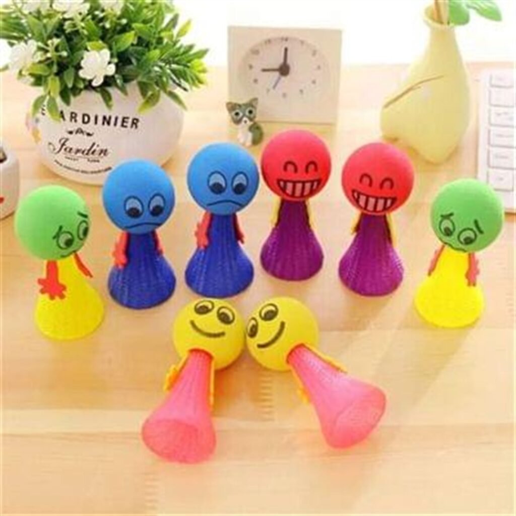 Jumping Face Doll Toy